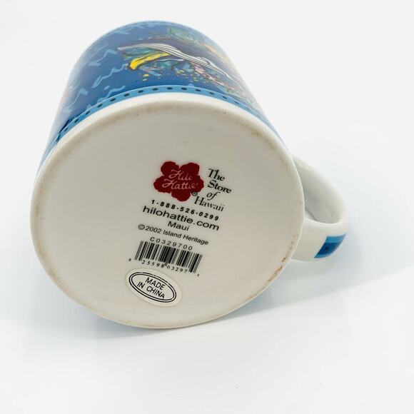 Vintage 2002 Hilo Hattie’s Store of Hawaii Maui Ceramic Coffee Mug 10 oz. Unused - Picture 5 of 8
